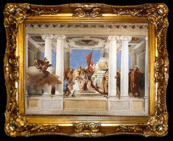 framed  Giovanni Battista Tiepolo The Sacrifice of Iphigenia, ta009-2